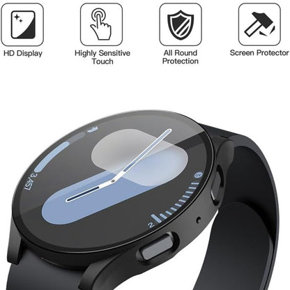 Techsuit Defense360 Pro -kuori Samsung Galaxy Watch7 40mm:lle, Musta