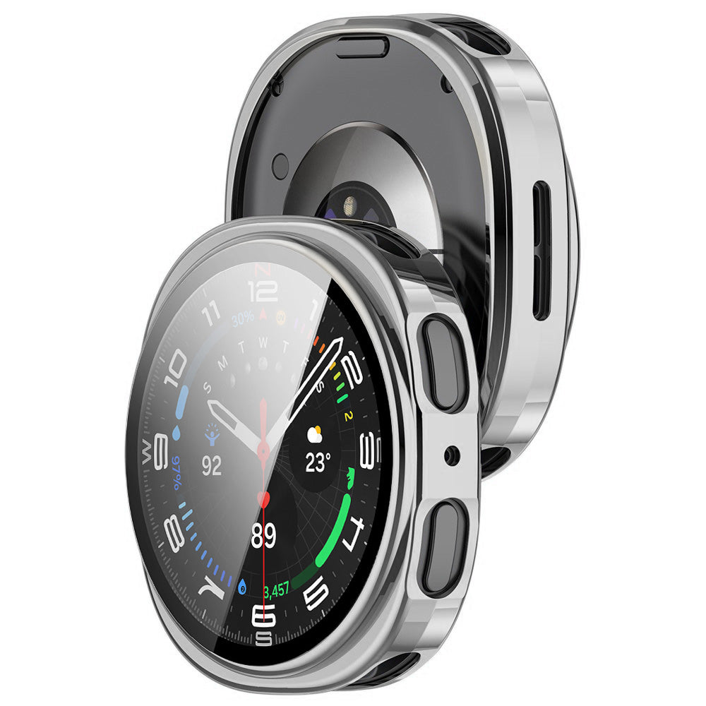 Techsuit Defense360 Pro -kuori Samsung Galaxy Watch8 40mm:lle, hopea