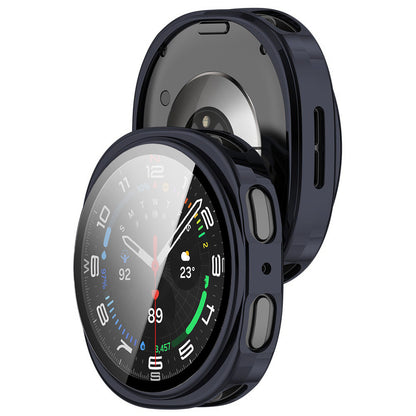 Techsuit Defense360 Pro -kuori Samsung Galaxy Watch8 44mm:lle, Laivastonsininen