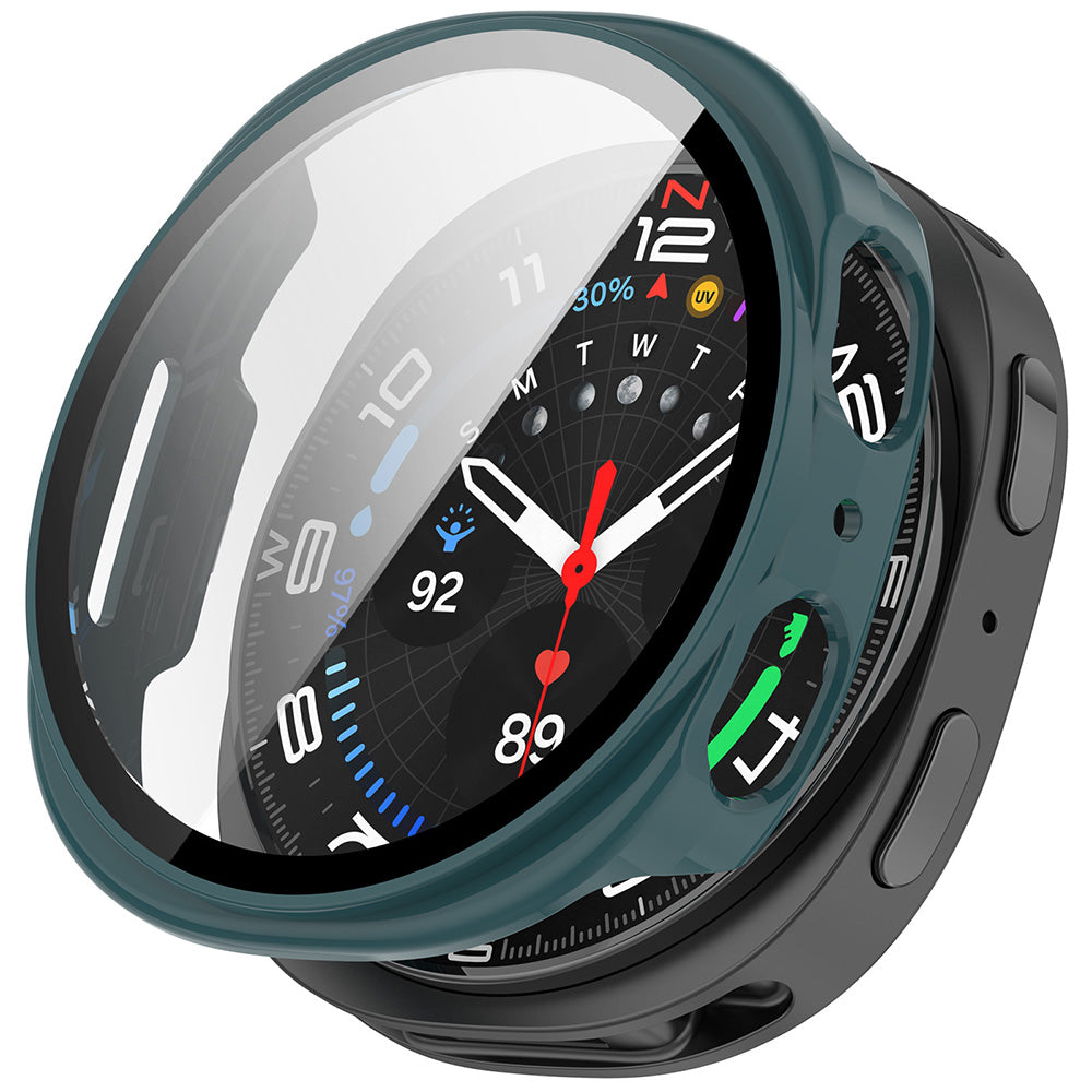 Techsuit Defense360 Pro -kuori Samsung Galaxy Watch8 44mm:lle, Vihreä