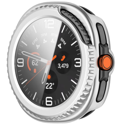 Techsuit Defense360 Pro -kuori Samsung Galaxy Watch8 Classicille, hopea