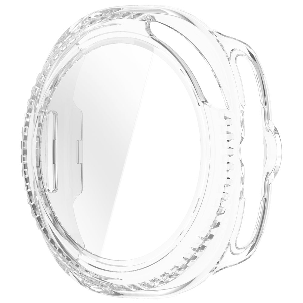 Techsuit Defense360 Pro -kuori Samsung Galaxy Watch8 Classicille, läpinäkyvä
