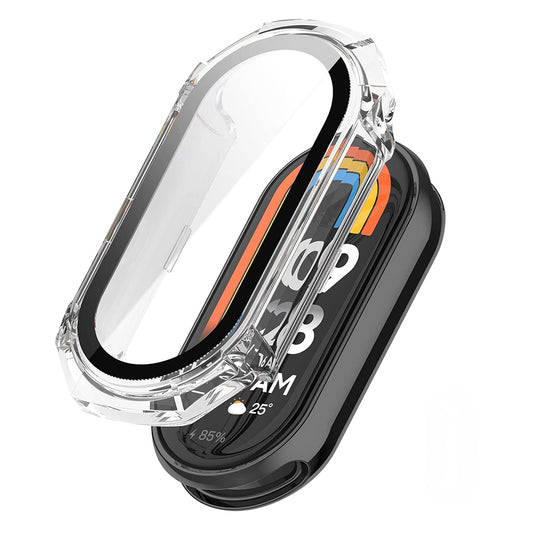 Techsuit Defense360 Pro -kuori Xiaomi Smart Band 8:lle, läpinäkyvä