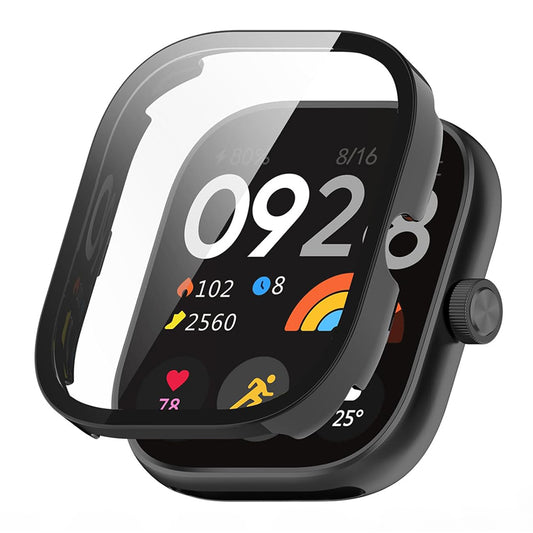 Techsuit Defense360 Pro -kuori Xiaomi Redmi Watch 4:lle, Musta