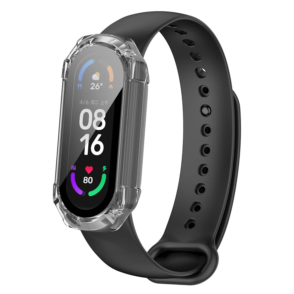 Techsuit Defense360 Pro -kuori Xiaomi Smart Band 7:lle, läpinäkyvä