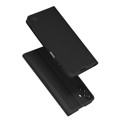 Kuori Samsung Galaxy A07 4G A075:lle, Techsuit, Magskin Book, Musta