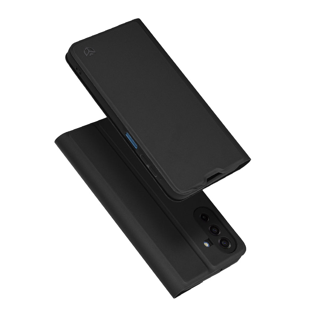 Kuori Samsung Galaxy A17 5G:lle, Techsuit, Magskin Book, Musta