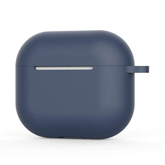 Techsuit-silikonikuori Apple AirPods 4:lle, laivastonsininen