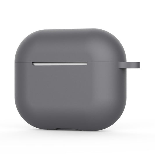 Techsuit-silikonikuori Apple AirPods 4:lle, harmaa