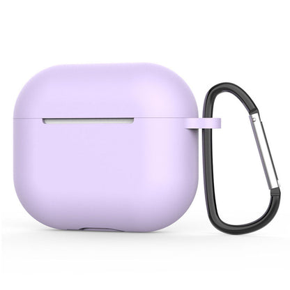 Techsuit-silikonikuori Apple AirPods 4:lle, violetti