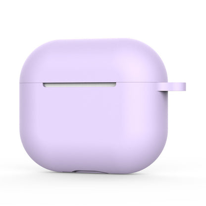 Techsuit-silikonikuori Apple AirPods 4:lle, violetti