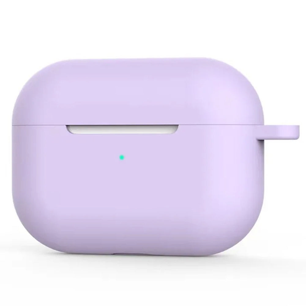 Techsuit-silikonikuori Apple AirPods 4:lle, violetti