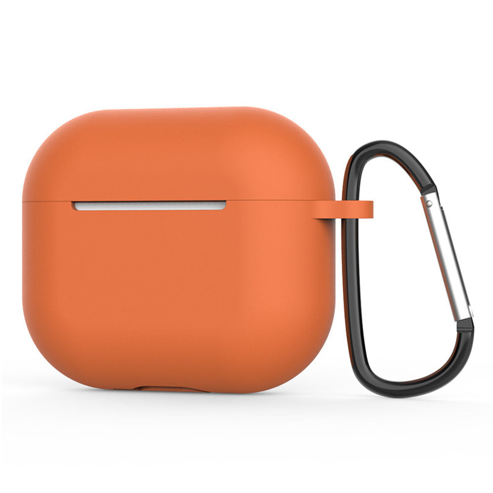 Techsuit-silikonikuori Apple AirPods 4:lle, oranssi