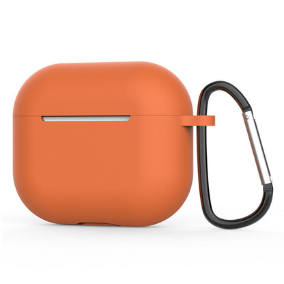 Techsuit-silikonikuori Apple AirPods 4:lle, oranssi