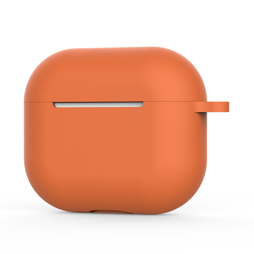 Techsuit-silikonikuori Apple AirPods 4:lle, oranssi