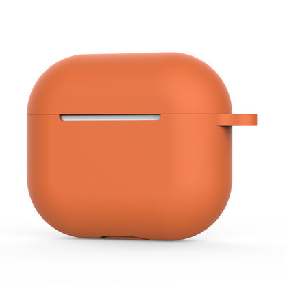 Techsuit-silikonikuori Apple AirPods 4:lle, oranssi