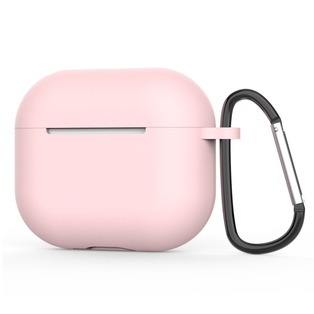 Techsuit-silikonikuori Apple AirPods 4:lle, vaaleanpunainen