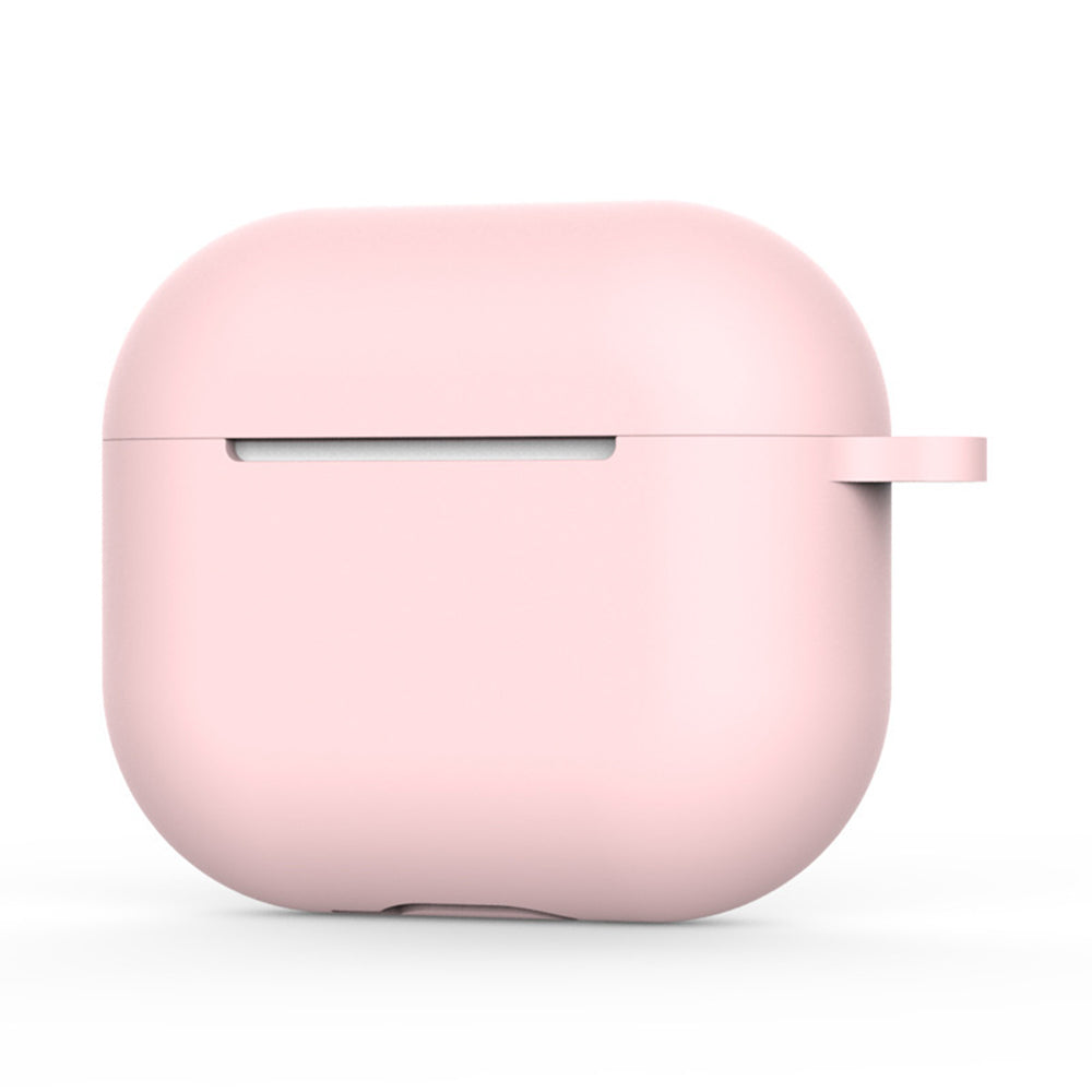Techsuit-silikonikuori Apple AirPods 4:lle, vaaleanpunainen