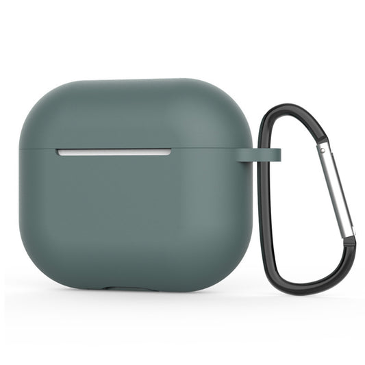 Techsuit-silikonikuori Apple AirPods 4:lle, Tummanvihreä