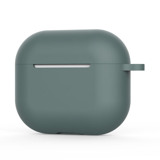Techsuit-silikonikuori Apple AirPods 4:lle, Tummanvihreä