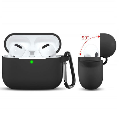 Techsuit-silikonikuori Apple AirPods Pro -sarjalle, musta