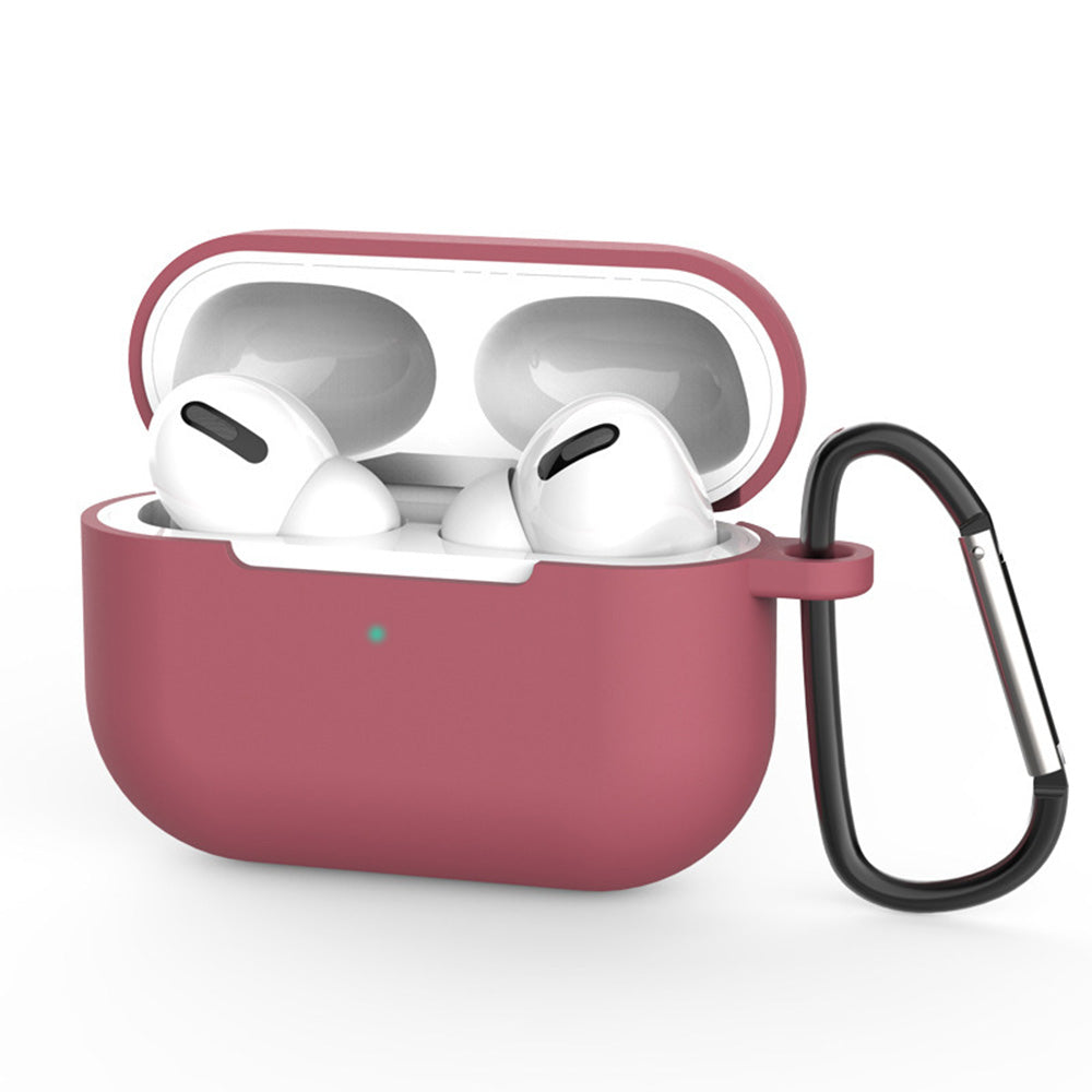 Techsuit silikonikuori Apple AirPods Pro 3:lle, viininpunainen