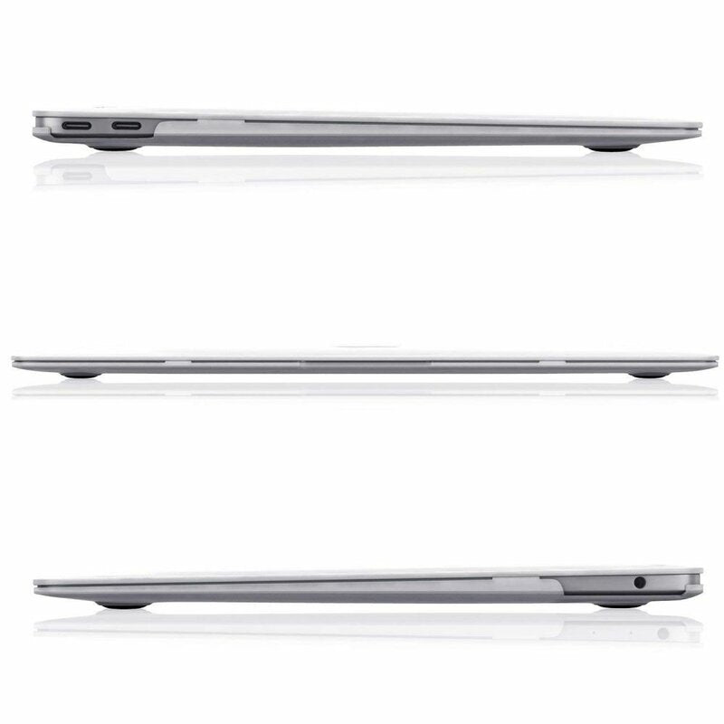 Techsuit UltraShell -kotelo Apple MacBook Air M1 13 tuumaa (2020), läpikuultava mattapintainen