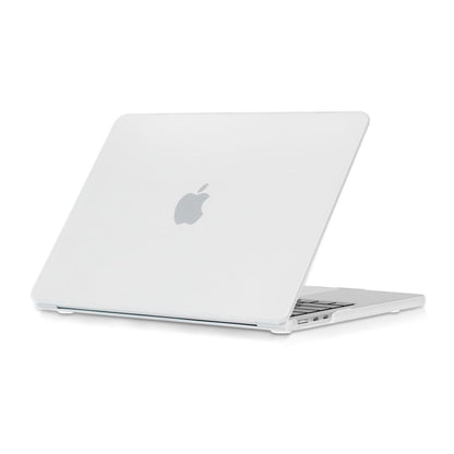 Techsuit UltraShell -kotelo Apple MacBook Air M2 13 tuumaa (2024) / Air M2 13 tuumaa (2022), läpikuultava mattapintainen