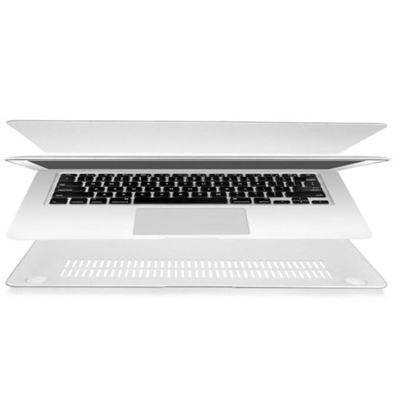 Techsuit UltraShell -kotelo Apple MacBook Pro 14 tuumaa (2023) / (2022) / (2021), Mattaläpinäkyvä