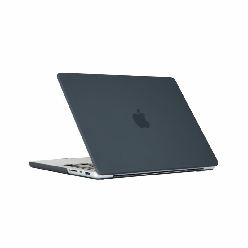 Techsuit UltraShell Case for Apple MacBook Pro 14inch (2023) / (2022) / (2021), Black