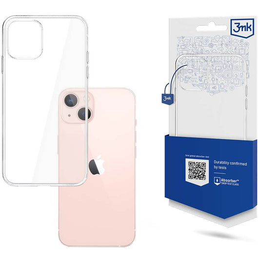 Kotelo Apple iPhone 14:lle, 3MK, Läpinäkyvä