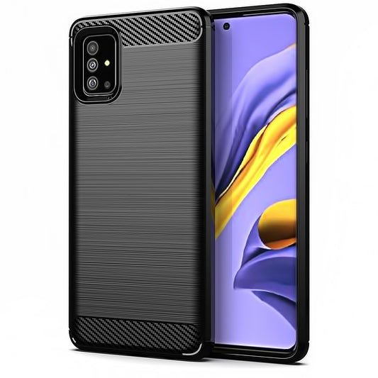 Kuori Samsung Galaxy A51 5G A516:lle, Hiili, Musta