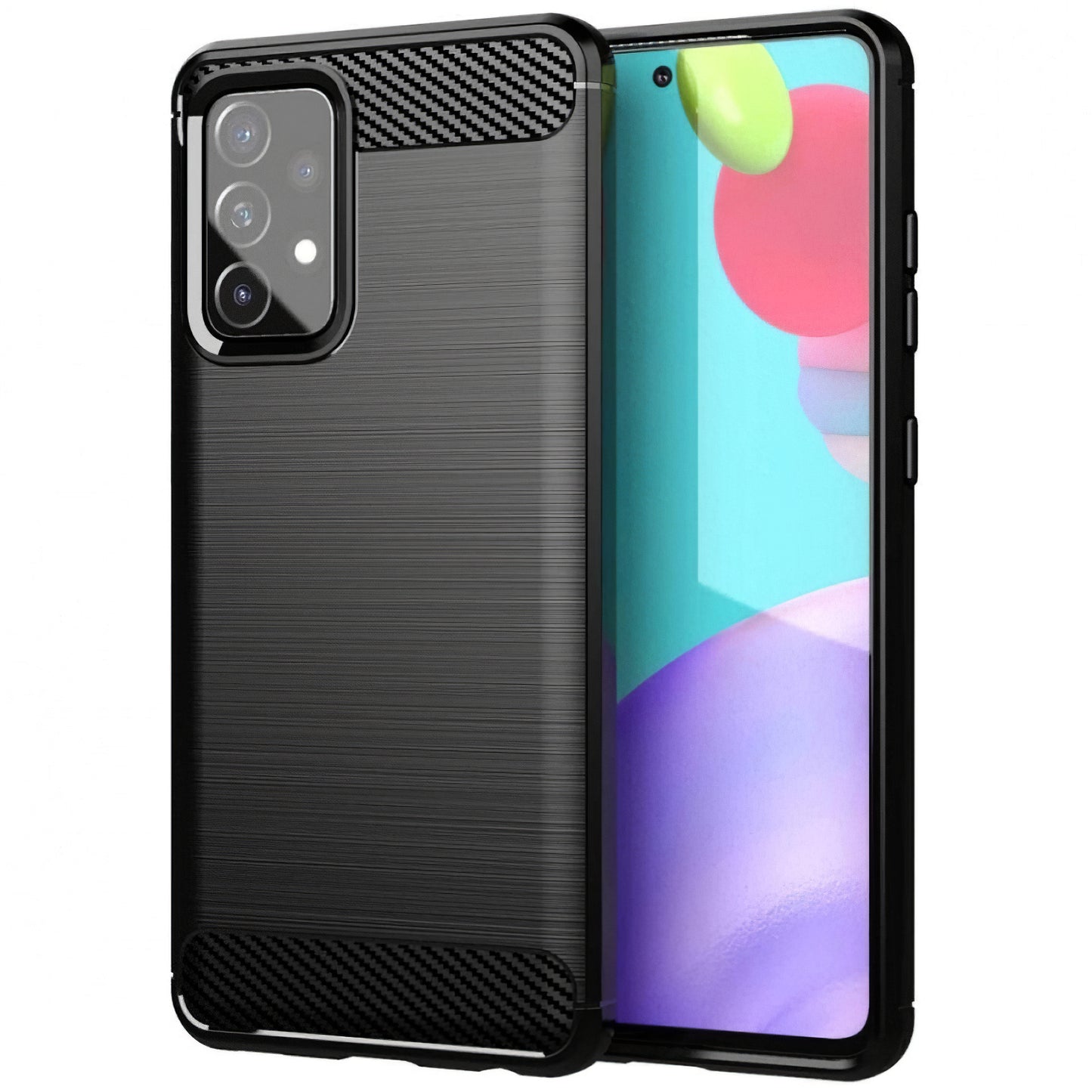 Case for Samsung Galaxy A53 5G A536, OEM, Carbon, Black