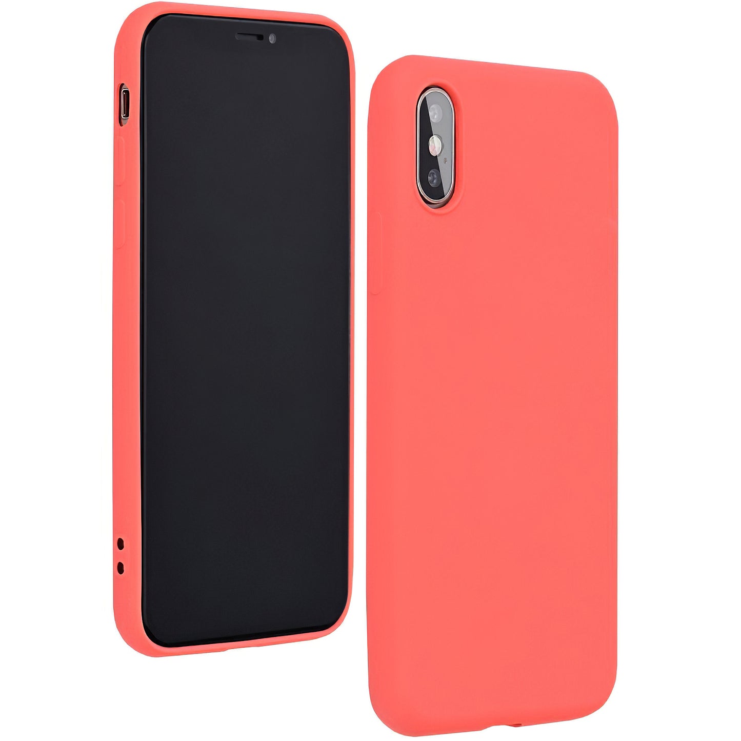 Kuori Huawei Y5p:lle, Forcell, Silicone Lite, Vaaleanpunainen