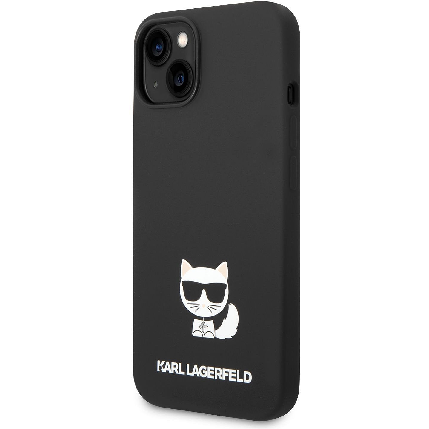 Kuori Apple iPhone 14 Plus:lle, Karl Lagerfeld, Silicone Body Choupette, Musta