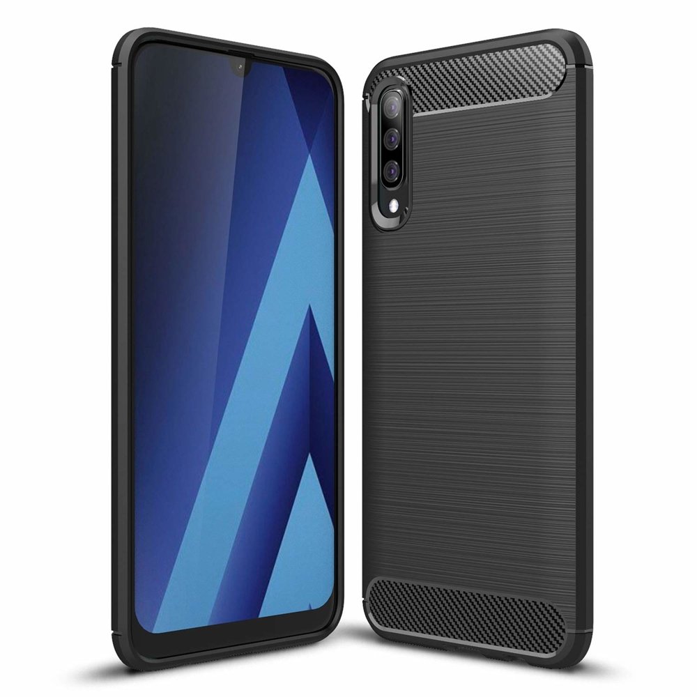 Kuori Samsung Galaxy A70 A705:lle, OEM, Hiili, Musta
