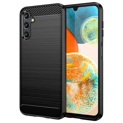 Kuori Samsung Galaxy A14 A145 / A14 5G A146:lle, OEM, Hiili, Musta