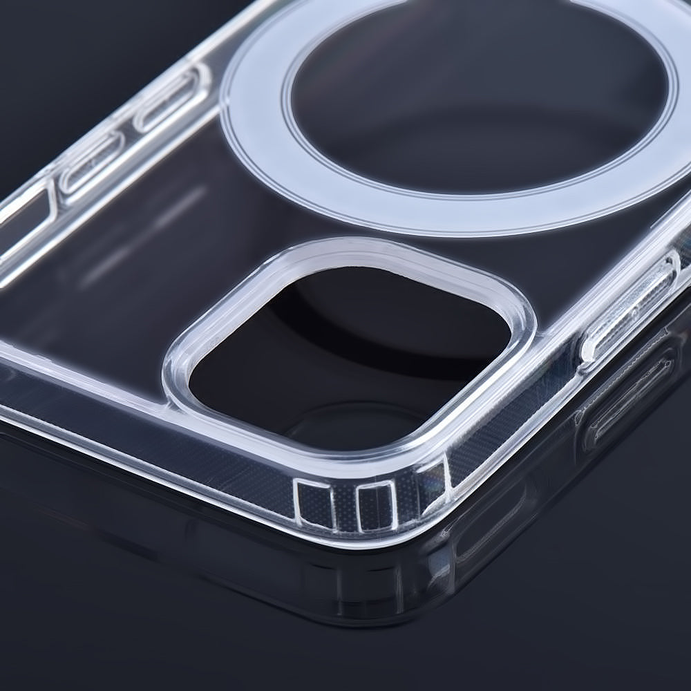 MagSafe Case for Apple iPhone 13, OEM, Clear Mag, Transparent