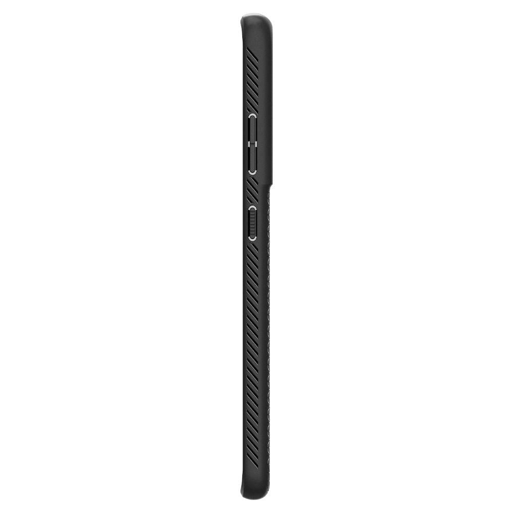 Laukku Samsung Galaxy S21 Ultra 5G G998, Spigen, Liquid Air, musta SPN1456BLK SPN1456BLK SPN1456BLK
