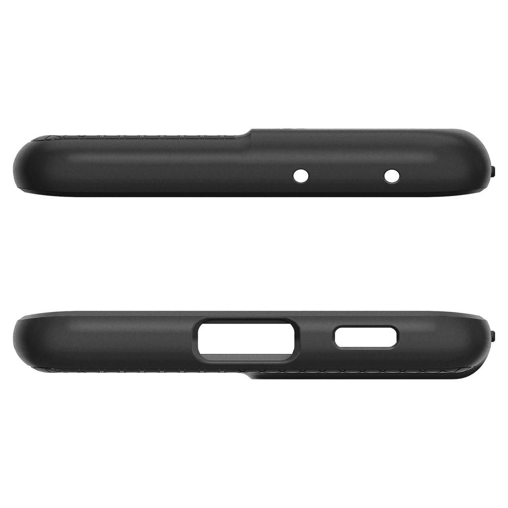 Laukku Samsung Galaxy S21 Ultra 5G G998, Spigen, Liquid Air, musta SPN1456BLK SPN1456BLK SPN1456BLK