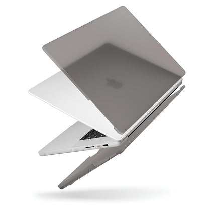 UNIQ Claro -kotelo Apple MacBook Pro 16 tuumaa (2026) / (2024) / (2023) / (2021), Harmaa Matta