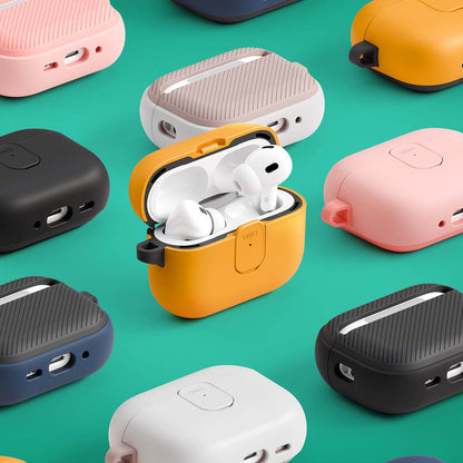 UNIQ Clyde -suojakotelo Apple AirPods 4:lle, Koralli