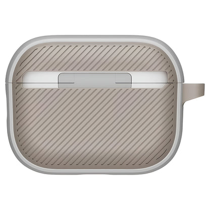 UNIQ Clyde -kuori Apple AirPods Pro 3:lle, harmaa beige