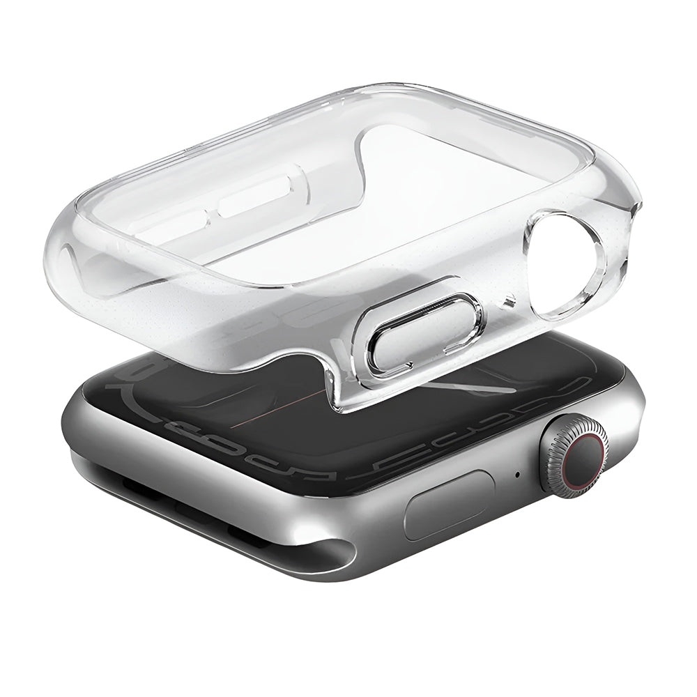 UNIQ Garde -kuori Apple Watch Series 11 42 mm:lle, läpinäkyvä
