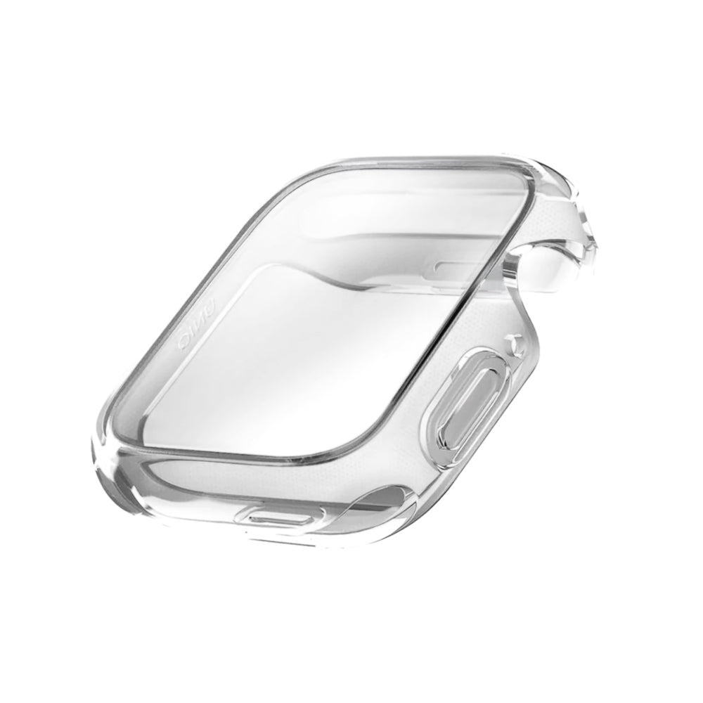 UNIQ Garde -kuori Apple Watch Series 11 42 mm:lle, läpinäkyvä