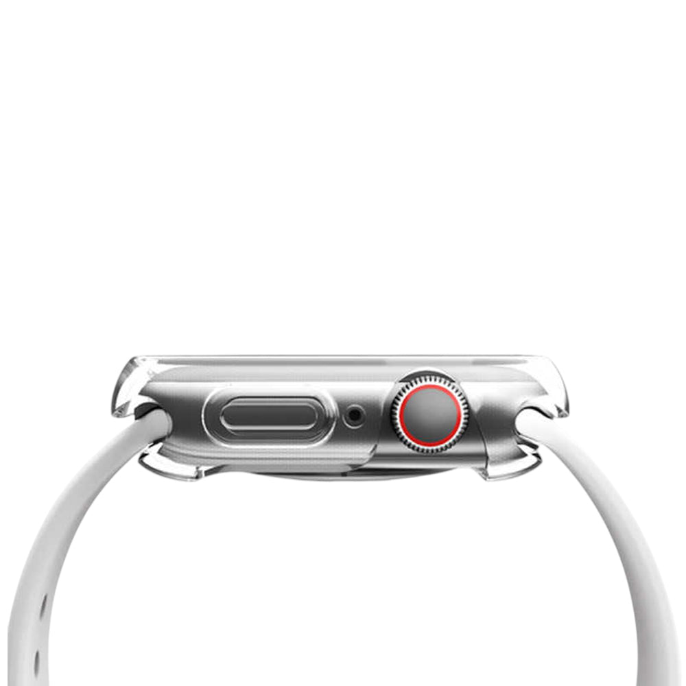 UNIQ Garde -kuori Apple Watch Series 11 42 mm:lle, läpinäkyvä