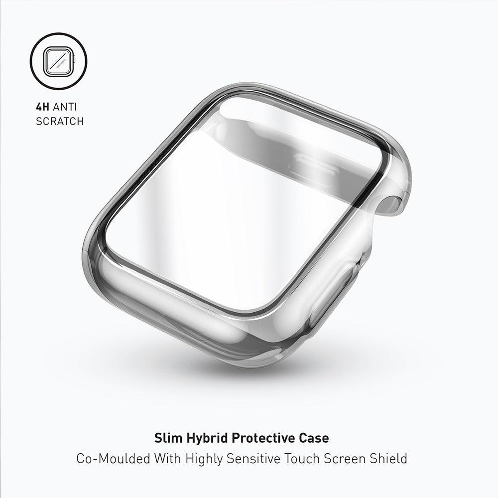 UNIQ Garde -kuori Apple Watch Series 11 42 mm:lle, läpinäkyvä