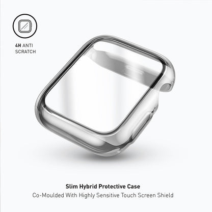 UNIQ Garde -kuori Apple Watch Series 11 42 mm:lle, läpinäkyvä