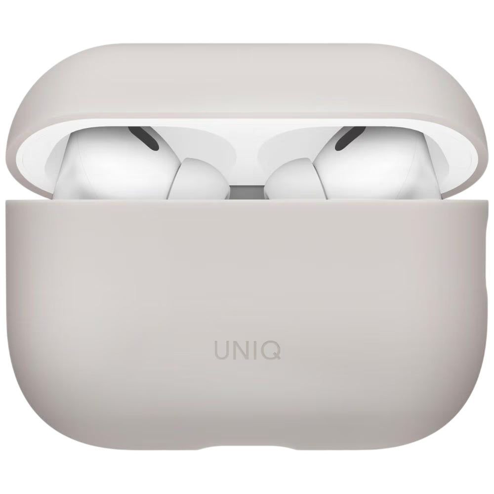UNIQ Lino -kuori Apple AirPods Pro 3:lle, beige