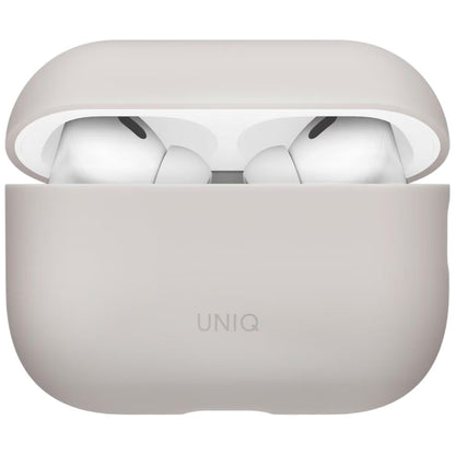 UNIQ Lino -kuori Apple AirPods Pro 3:lle, beige